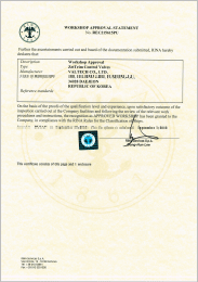 CE-MD RINA Certification