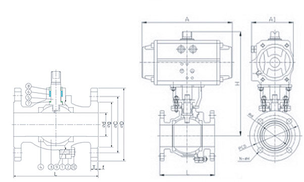Pneumatic_2Way_Ball_Valve