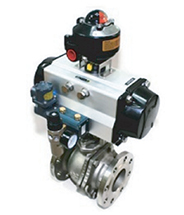Quarter-turn Ball Valve Pneumatic Actuator ANSI