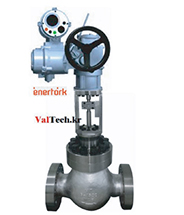 Multi-turn Globe Valve Enertork Electric Actuator ANSI