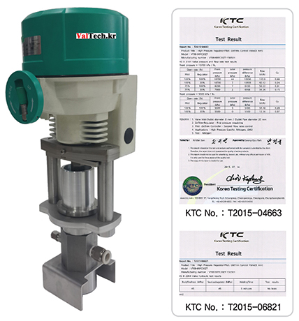 High Pressure RegulatorᅵPilot—ZetTrim Control Valve